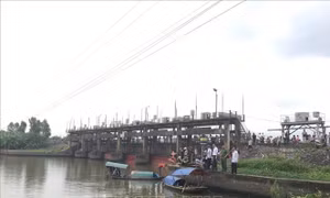 Hai bà cháu mất tích do lật thuyền trong đêm
