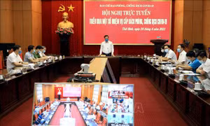 Thái Bình triển khai các biện pháp cấp bách sau khi ghi nhận 5 ca mắc COVID-19