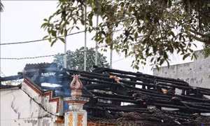 Hỏa hoạn tại chùa cổ ở Bắc Giang: Thiệt hại nhiều tượng và hiện vật