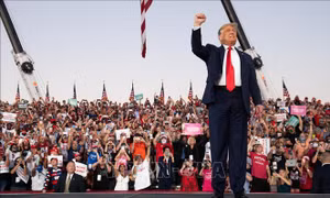 Nỗ lực nước rút cuối cùng của Tổng thống Donald Trump