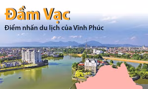 Đầm Vạc - Điểm nhấn du lịch của Vĩnh Phúc