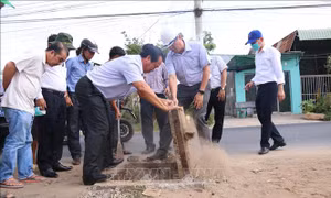 Tháng 5/2019 sẽ nạo vét hệ thống thoát nước tại Long Điền, Bà Rịa - Vũng Tàu