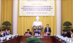 Công bố Lệnh của Quyền Chủ tịch nước về Luật Khám bệnh, chữa bệnh 