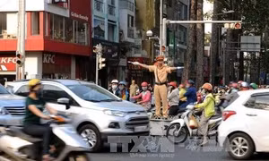 Hà Nội: Điều chỉnh giao thông trên phố Quốc Tử Giám phục vụ thi công đường sắt