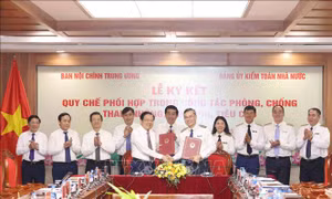 Nâng sức mạnh chống tham nhũng, lãng phí, tiêu cực