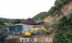 Điện Biên, Hòa Bình và Nghệ An khắc phục hậu quả hoàn lưu bão số 4