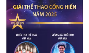Giải Thể thao Cống hiến năm 2025