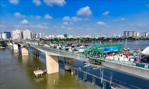 Hà Nội: Sẽ thông xe cầu Vĩnh Tuy giai đoạn 2 trước ngày 2/9