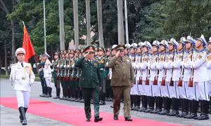 Chủ nhiệm Chính trị các Lực lượng vũ trang Cách mạng Cuba thăm chính thức Việt Nam
