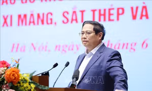 Thủ tướng Phạm Minh Chính chủ trì Hội nghị tháo gỡ khó khăn ngành vật liệu xây dựng