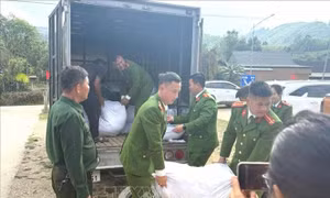 Nghệ An trao tặng gạo cho các hộ nghèo, khó khăn tại xã miền núi vùng cao