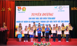 Cần Thơ: Từng bước chăm lo đội viên, thiếu nhi phát triển toàn diện