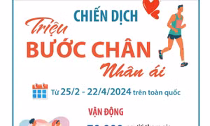 Chiến dịch 'Triệu bước chân nhân ái': Trao nhận yêu thương