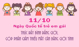 Thúc đẩy bình đẳng giới, góp phần giảm thiểu mất cân bằng giới tính