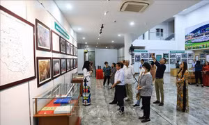 Triển lãm 'Văn hóa Hòa Bình trên đất Hòa Bình'