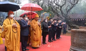 Tưởng niệm 688 năm ngày viên tịch của Đệ tam tổ Thiền phái Trúc Lâm Huyền Quang tôn giả