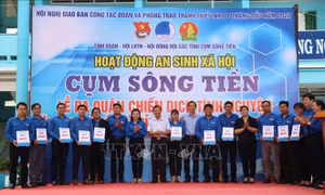 Tuổi trẻ Cụm Đồng bằng sông Tiền triển khai nhiều hoạt động an sinh xã hội 