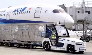 Nhật Bản thử nghiệm xe không người lái tại sân bay