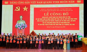 Công bố chính quyền địa phương 2 cấp: Định hướng cho sự phát triển bền vững và lâu dài