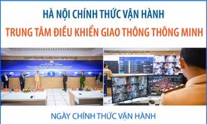 Hà Nội chính thức vận hành Trung tâm điều khiển giao thông thông minh