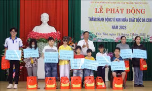 Tạo sự đồng thuận, cùng chung tay xoa dịu nỗi đau da cam