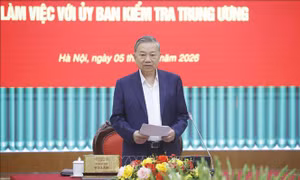 Tổng Bí thư Tô Lâm: Chuyển mạnh công tác kiểm tra, giám sát sang phòng ngừa từ sớm, từ xa