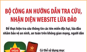 Bộ Công an hướng dẫn tra cứu, nhận diện website lừa đảo