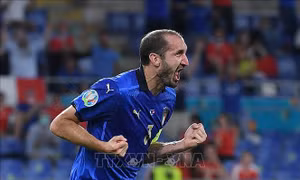 EURO 2020: Chiellini đánh giá cao chiều sâu của đội tuyển Anh