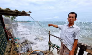 Ninh Thuận: Đầu tư 40 tỷ đồng xây dựng tuyến kè bảo vệ khu dân cư ven biển