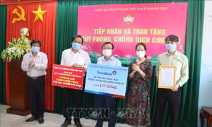 Hỗ trợ nhân lực, dụng cụ y tế góp phần đẩy lùi dịch bệnh