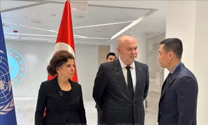 Động đất tại Thổ Nhĩ Kỳ, Syria: Đại sứ Đặng Hoàng Giang dự Lễ tưởng niệm nạn nhân tại trụ sở LHQ