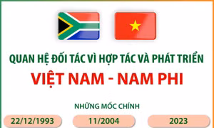 Quan hệ Đối tác vì hợp tác và phát triển Việt Nam - Nam Phi