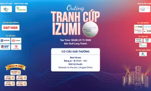 Outing Tranh Cúp Izumi 2025: Sân chơi gắn kết cộng đồng golfer - doanh nhân