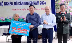 Thái Bình: Đồng loạt khởi công xây dựng nhà cho hộ nghèo