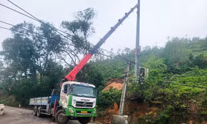 Thái Nguyên khắc phục sự cố thiên tai, sớm ổn định cấp nước sinh hoạt