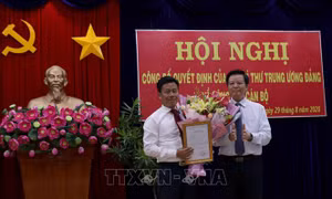 Thứ trưởng Bộ LĐTBXH Lê Quân được điều động giữ chức Phó Bí thư Tỉnh ủy Cà Mau