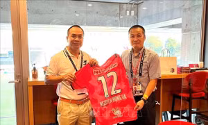 CLB Cerezo Osaka (Nhật Bản) muốn giao lưu với các CLB bóng đá Việt Nam