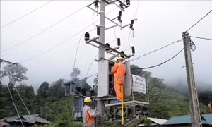 Điện lực Lai Châu đảm bảo an toàn lưới điện mùa mưa lũ