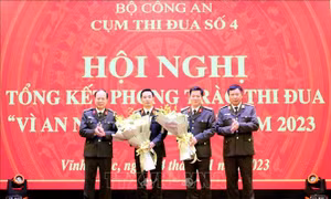 Cụm thi đua số 4, Bộ Công an phát huy hiệu quả phong trào thi đua 'Vì an ninh Tổ quốc'