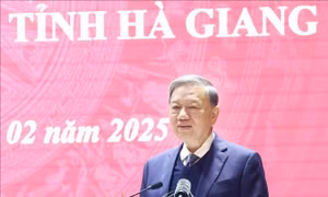 Tổng Bí thư Tô Lâm thăm và làm việc tại tỉnh Hà Giang