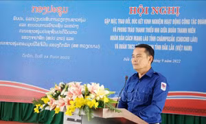 Đoàn Thanh niên tỉnh Chămpasắk (Lào) giao lưu, trao đổi kinh nghiệm tại Đắk Lắk  