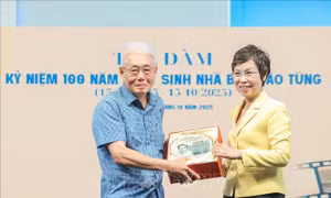 Tọa đàm 'Kỷ niệm 100 năm Ngày sinh nhà báo Đào Tùng'