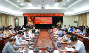 Hội nghị báo cáo viên các tỉnh ủy, thành ủy, đảng ủy trực thuộc Trung ương