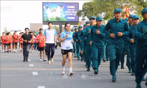 Tích cực hưởng ứng Ngày chạy Olympic - Vì sức khỏe toàn dân - Vì an ninh Tổ quốc 