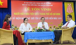 Tổ chức chuỗi hoạt động tôn vinh 100 người hiến máu tiêu biểu toàn quốc