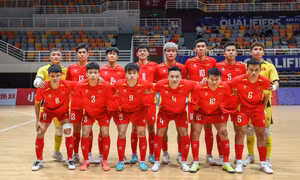 Đội tuyển Futsal Việt Nam tăng 6 bậc, vào Top 20 thế giới trên bảng xếp hạng FIFA