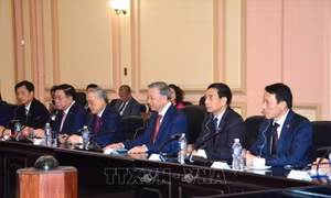 Tổng Bí thư, Chủ tịch nước Tô Lâm hội kiến Chủ tịch Quốc hội Chính quyền Nhân dân Cuba 