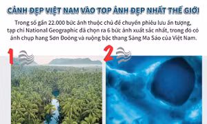 Cảnh đẹp Việt Nam vào top ảnh đẹp nhất thế giới