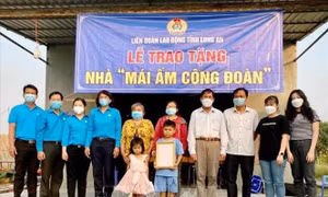 Long An: Quan tâm hỗ trợ người lao động khó khăn về nhà ở