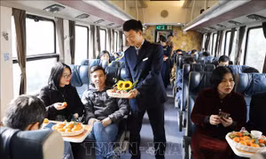 Vận hành thí điểm tàu du lịch Hà Nội - Thái Nguyên